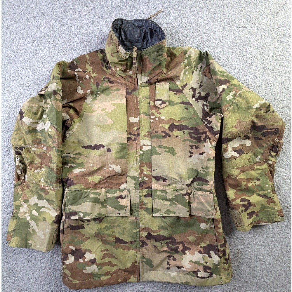 USGI APECS Parka Mens XS Short Multicam OCP Camo Waterproof Jacket